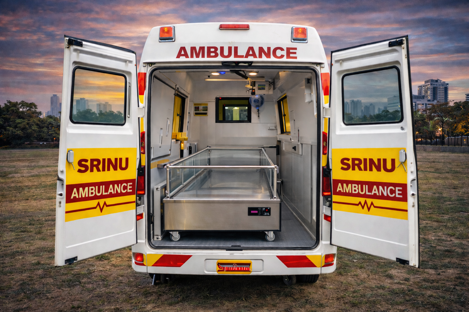 Ambulance with Freezer